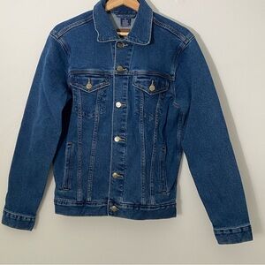 Grand RiverFront Blue Denim Jacket with 4 Pockets NWOT